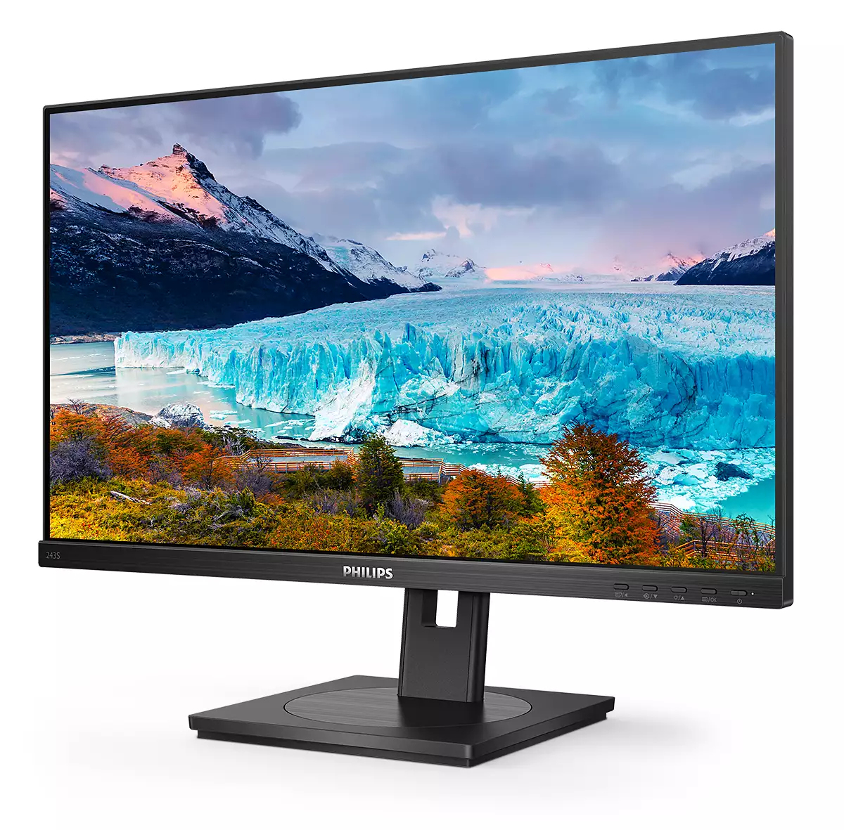 Philips S-line 243S1 Monitor 60.5cm (23.8") Full HD, IPS, 4ms, HDMI, Displayport, USB