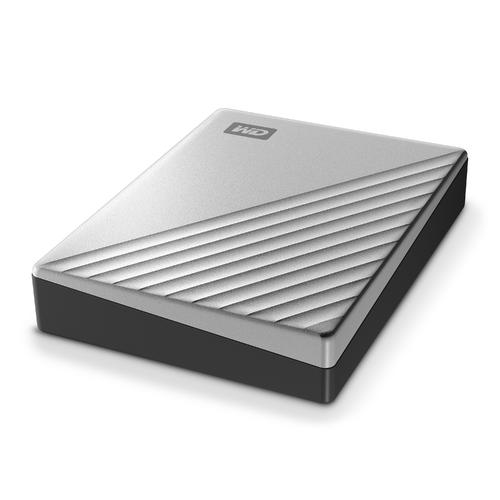 Western Digital WD My Passport Ultra silber 4TB, USB-C 3.0