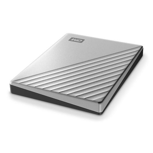 Western Digital WD My Passport Ultra silber 2TB, USB-C 3.0