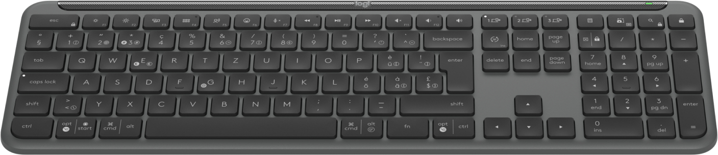 Logitech Signature Slim K950 - Tastatur - 100%