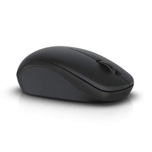 Dell WM126 - Maus - optisch - 3 Tasten - kabellos - RF - kabelloser Empfänger (USB)