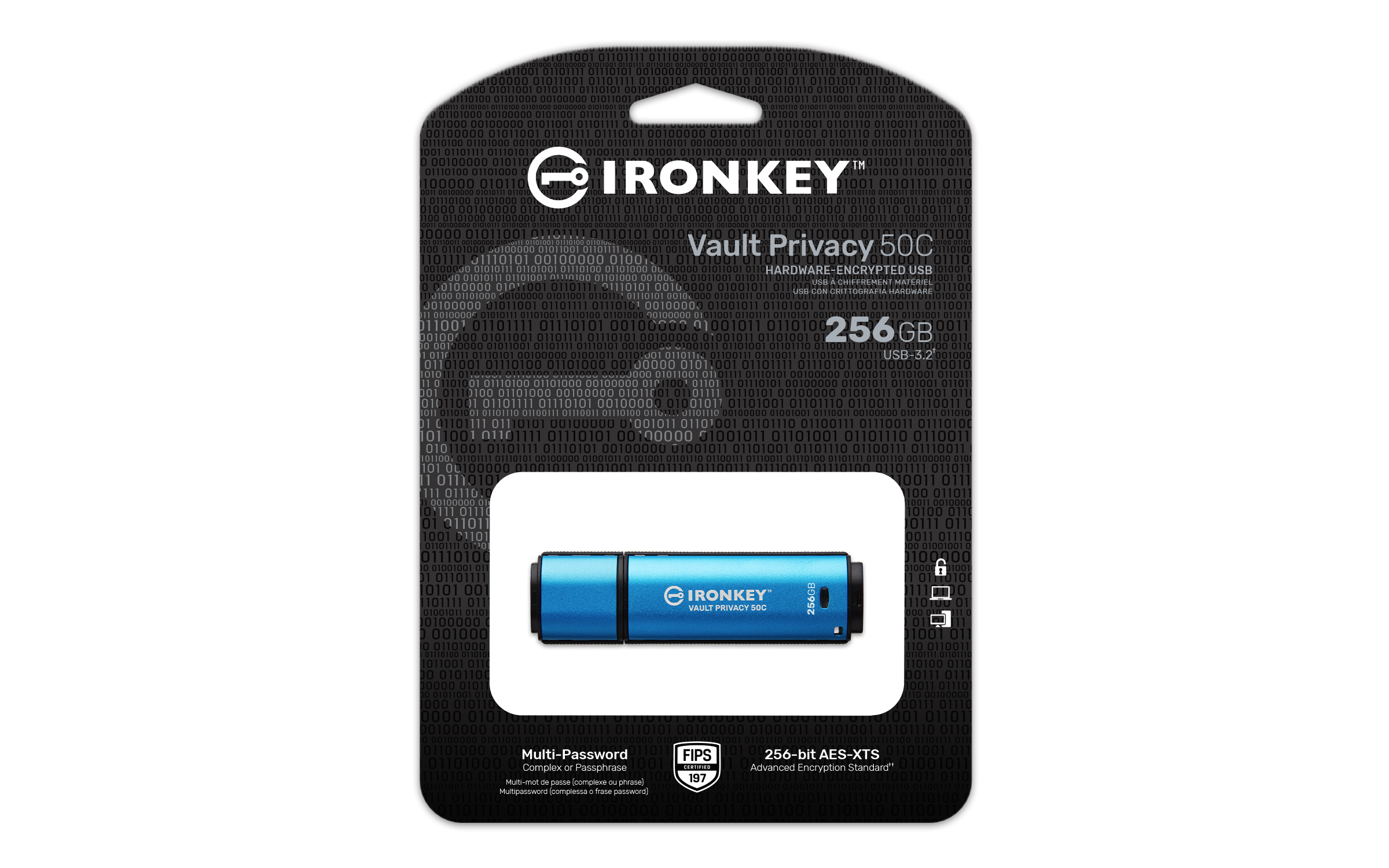 Kingston IronKey Vault Privacy 50C - USB-Flash-Laufwerk