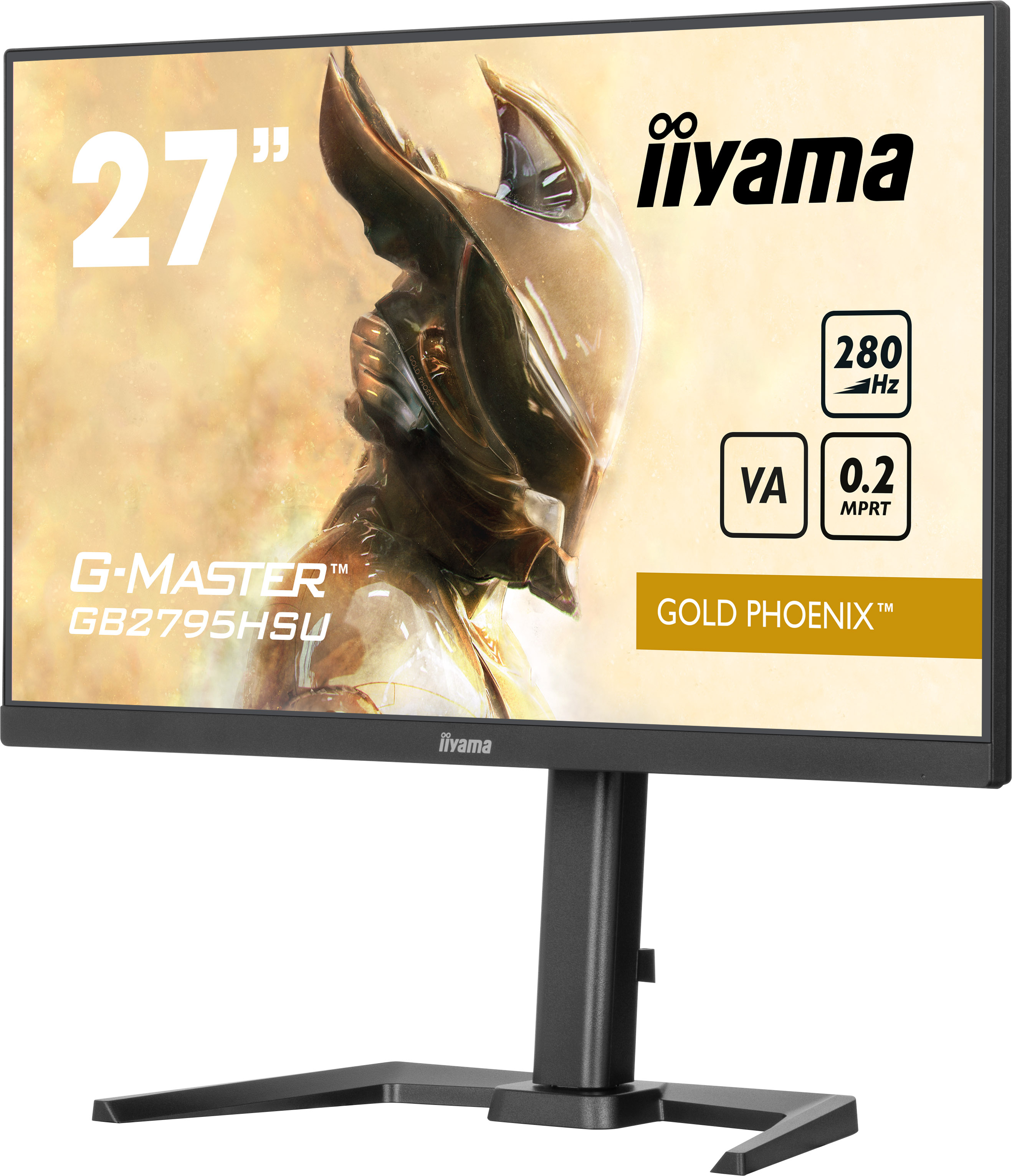 Iiyama G-MASTER Gold Phoenix GB2795HSU-B1 - LED-Monitor - 68.6 cm (27")