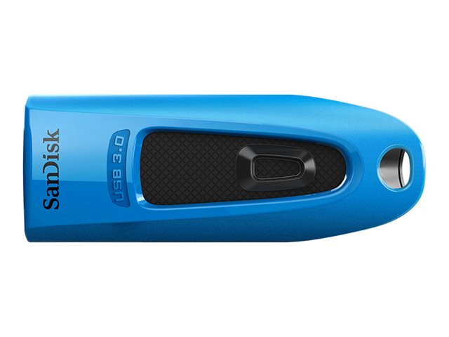 SanDisk Ultra - USB-Flash-Laufwerk - 64 GB - USB 3.0 - Blau, Rot (Packung mit 2)