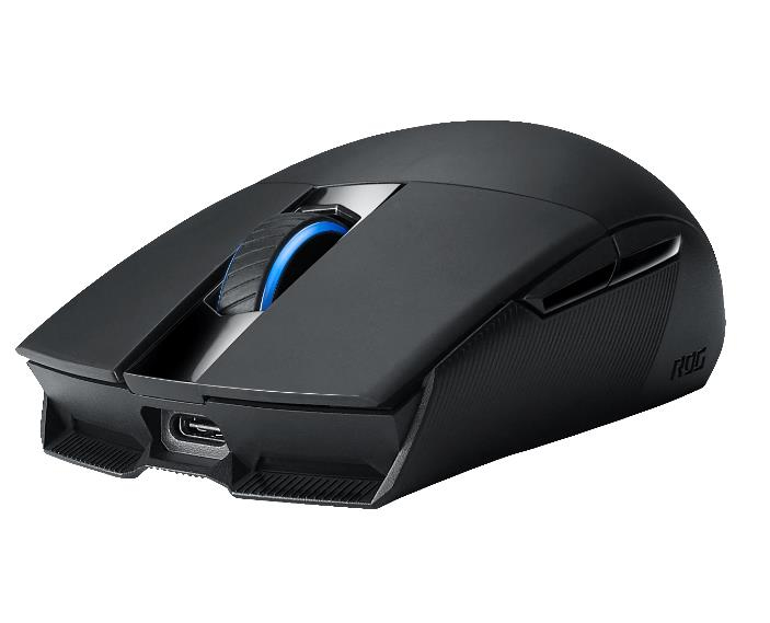 ASUS ROG Strix Impact II Wireless - rechts - Optisch - RF Wireless + USB Type-C - 16000 DPI - Schwar