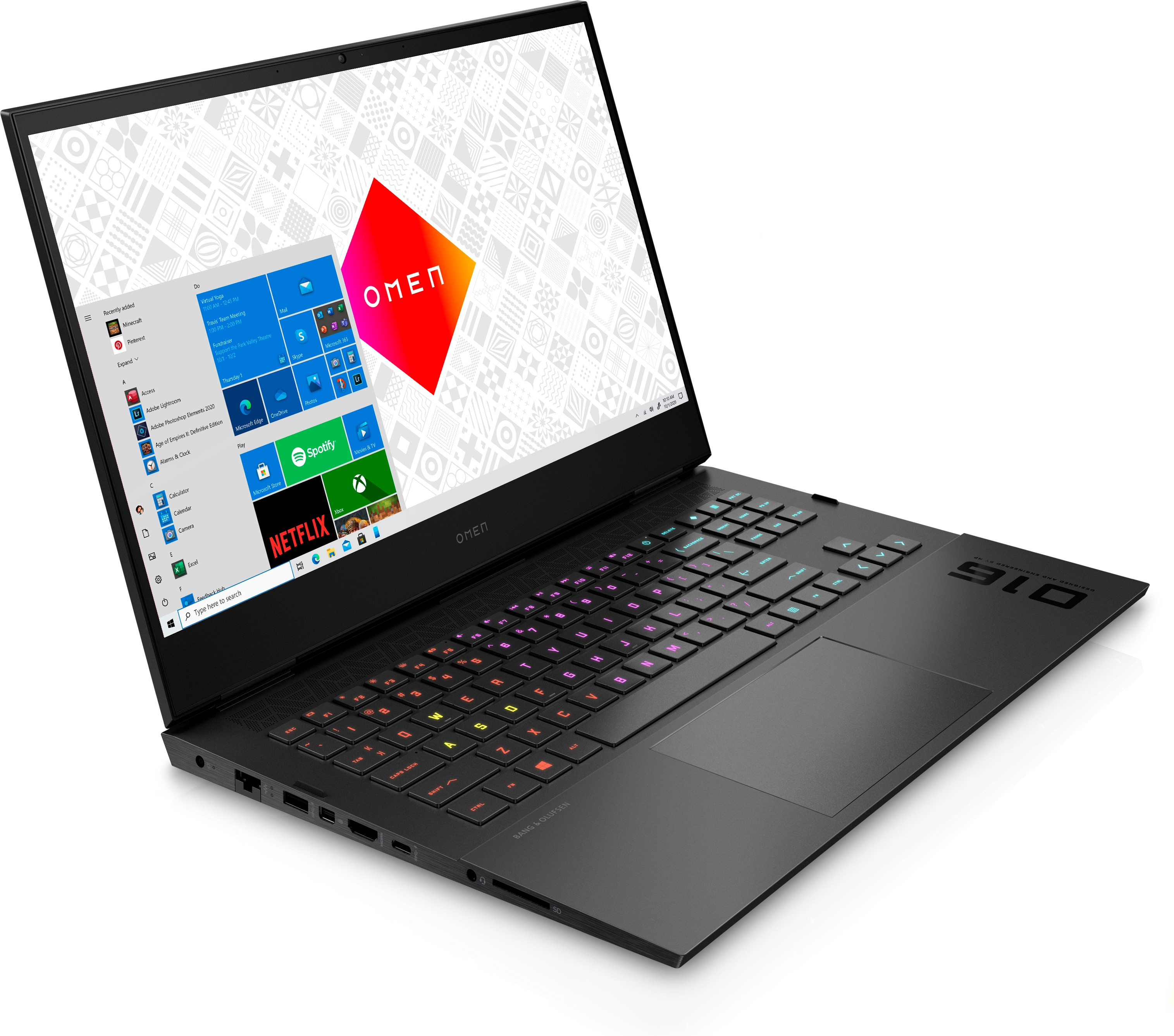 HP OMEN by HP 16-c0077ng, AMD Ryzen? 7, 3,2 GHz, 40,9 cm (16.1"), 2560 x 1440 Pixel, 16 GB, 1 TB