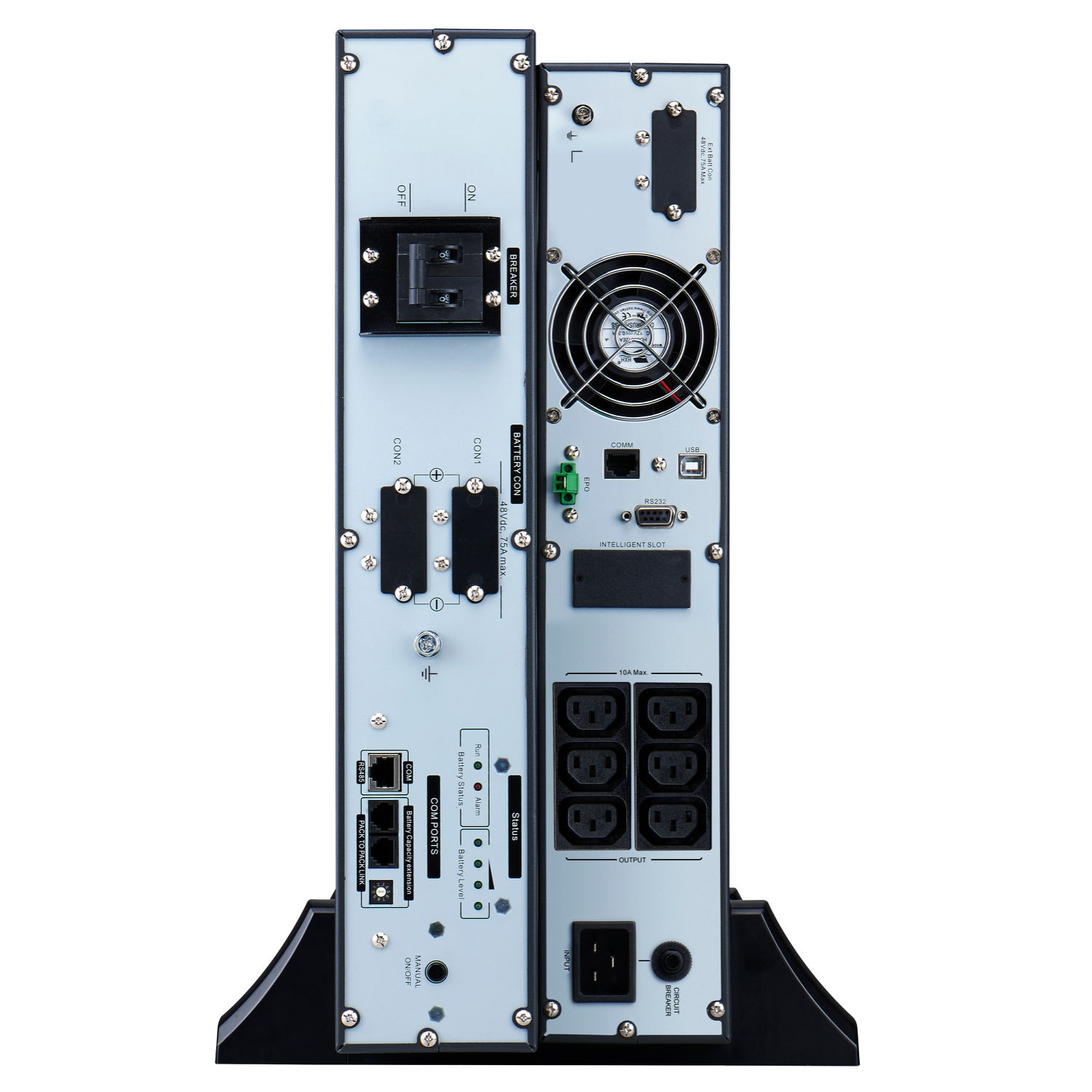 APC Easy UPS On-Line - USV (Rack - einbaufähig) - Wechselstrom 230 V - 1800 Watt - 2000 VA - Lithium
