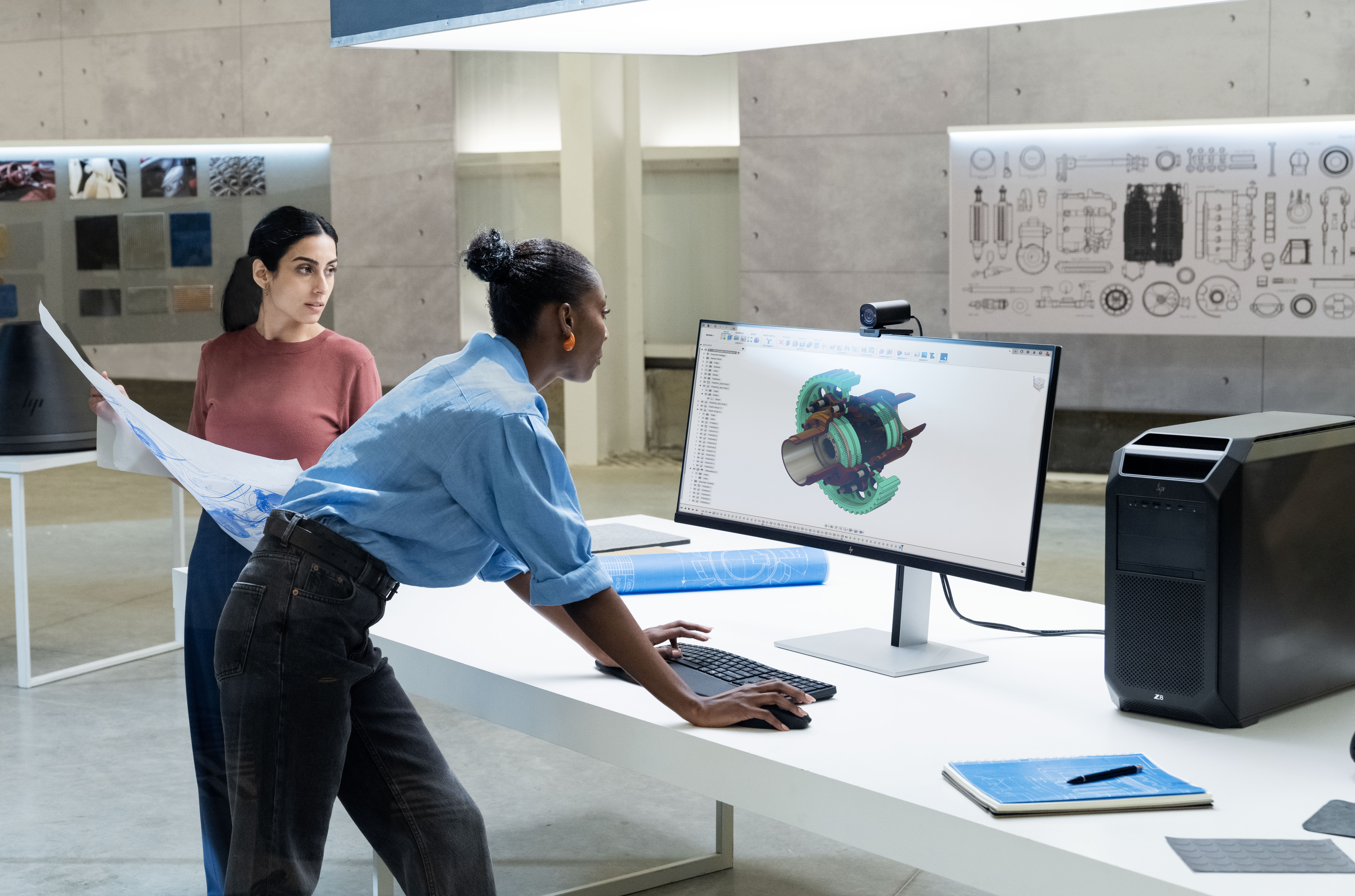 HP Z8 Fury G5, 3,2 GHz, Intel® Xeon® W, w5-3423, 32 GB, 1 TB, Windows 11 Pro