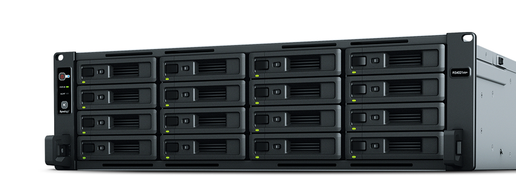 Synology RackStation RS4021xs+, 16GB RAM, 2x 10GBase-T, 4x Gb LAN, 3HE