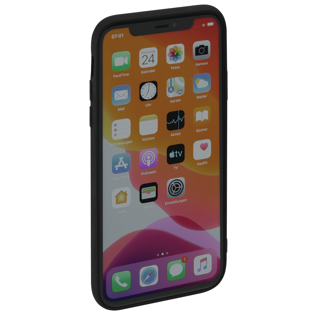 Hama "Finest Feel", Cover, Apple, iPhone 11 Pro Max, 16,5 cm (6.5"), Schwarz