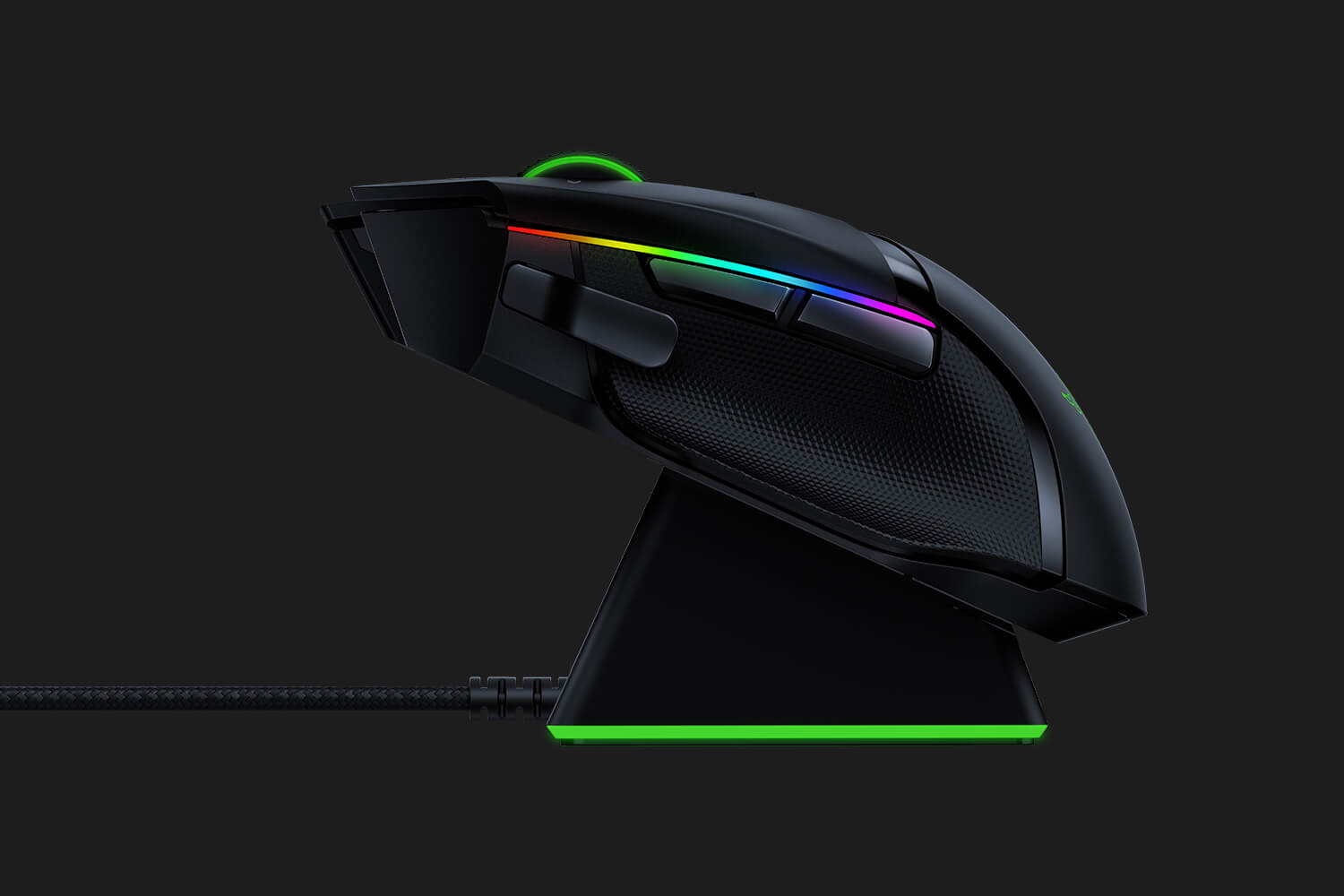 Razer Basilisk Ultimate, rechts, Optisch, 20000 DPI, Schwarz