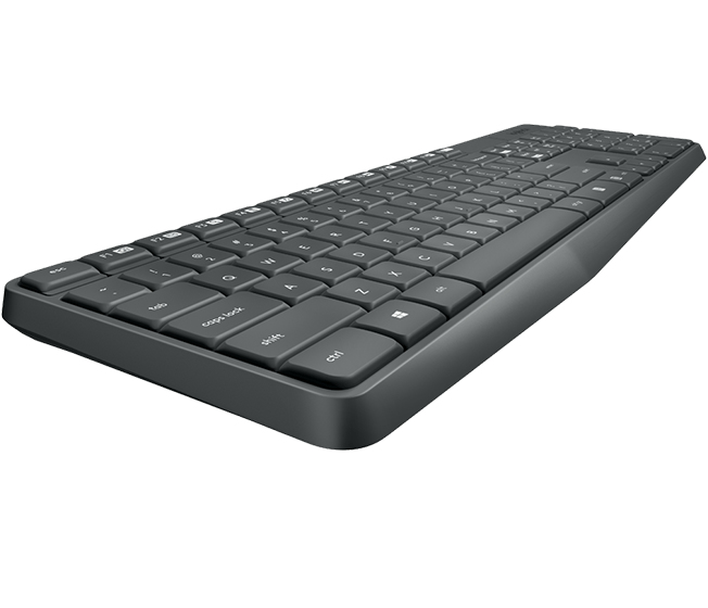 Logitech MK235 - Tastatur-und-Maus-Set - kabellos