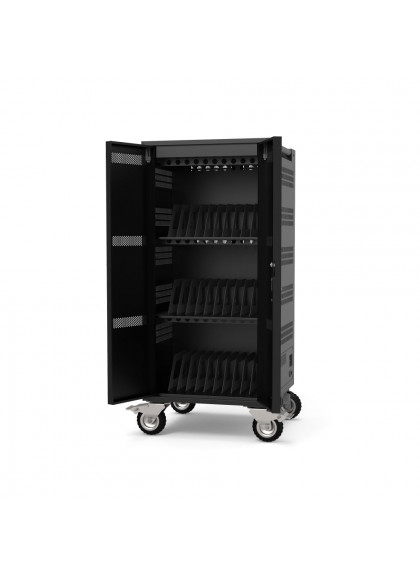 PORT Designs PORT Connect Charging Cabinet 30 Notebooks + 1 Rack 1xU 19'' - Wagen (nur Laden)