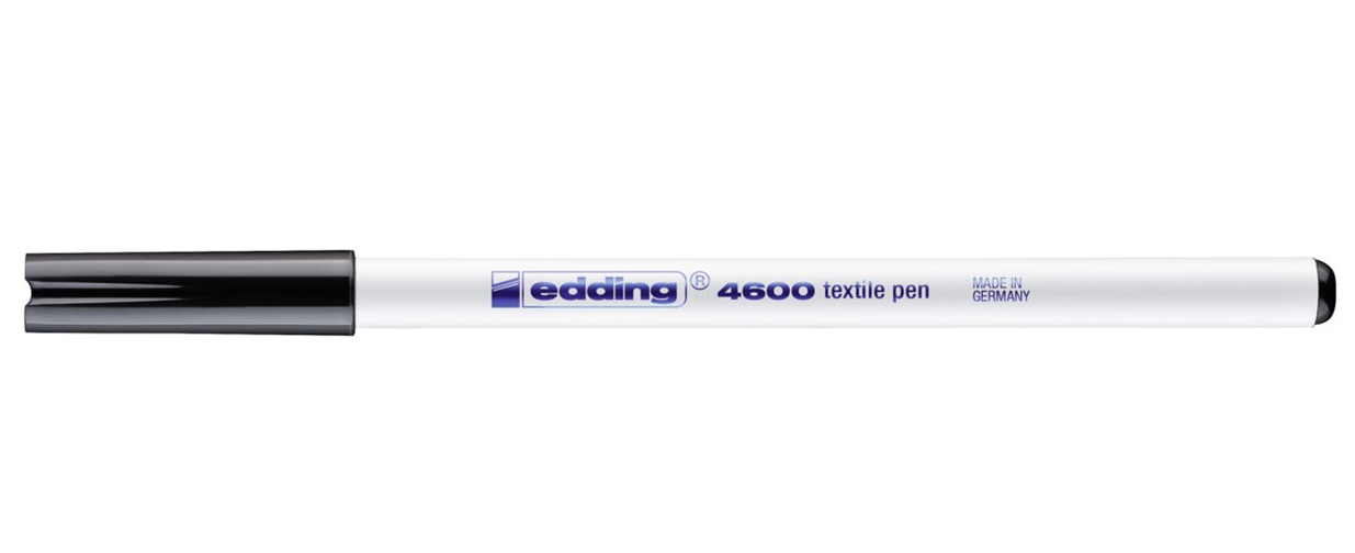 EDDING 4600 Textilmarker schwarz 1.0 mm 1 St.