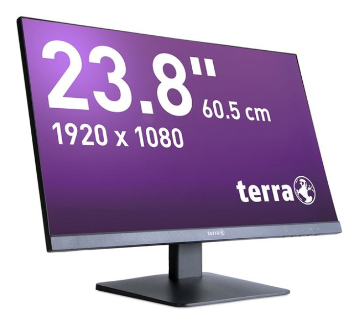TERRA LCD/LED 2448W PV V4 schwarz HDMI/DP/USB-C/ GREENLINE PLUS, 60,5 cm (23.8"), 1920 x 1080 Pixel,