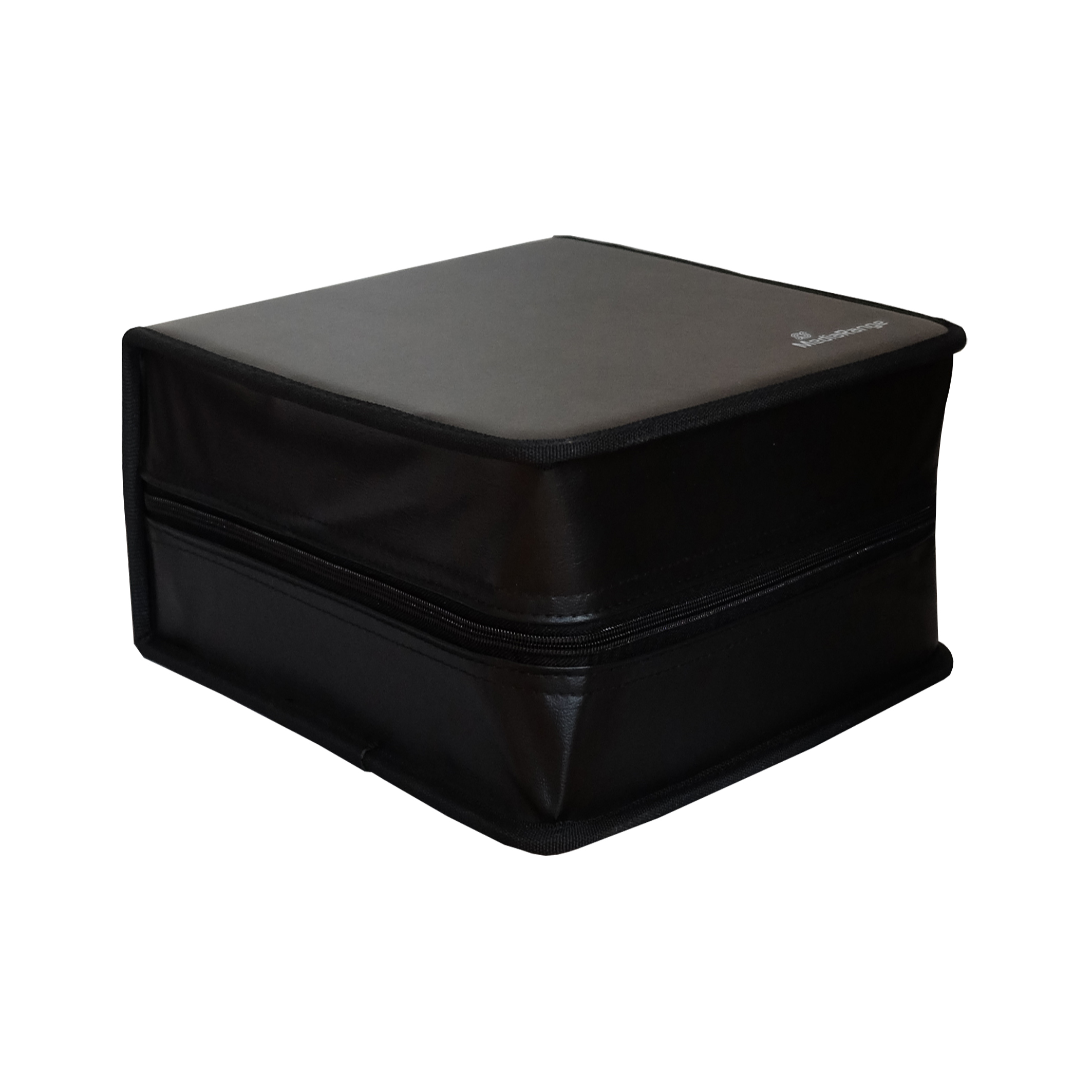 MEDIARANGE Zubehör CD-/DVD-Rohlinge, Geldbörsenhülle, 500 Disks, Schwarz, Koskin, 120 mm, Schwarz