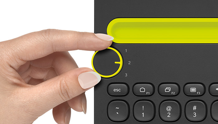 Logitech Multi-Device K480 - Tastatur - kabellos