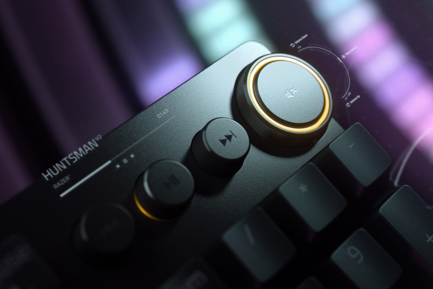 Razer Huntsman V2 - Tastatur - Hintergrundbeleuchtung