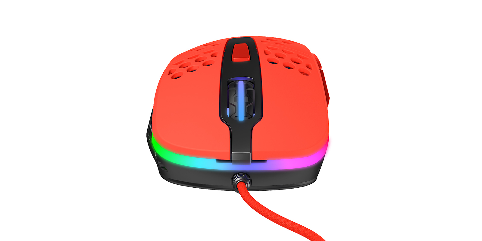 Cherry Xtrfy M4 RGB - Maus - Für Rechtshänder - optisch