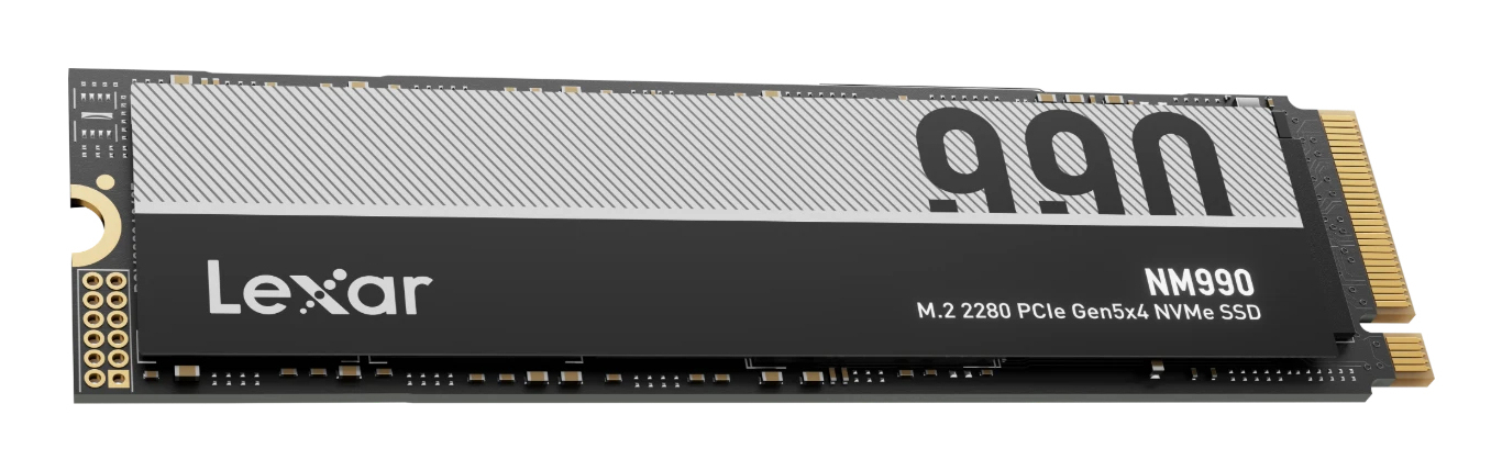 Lexar NM990 - SSD - 1 TB - intern - M.2 2280 - PCI Express 5.0 x4 (NVMe)