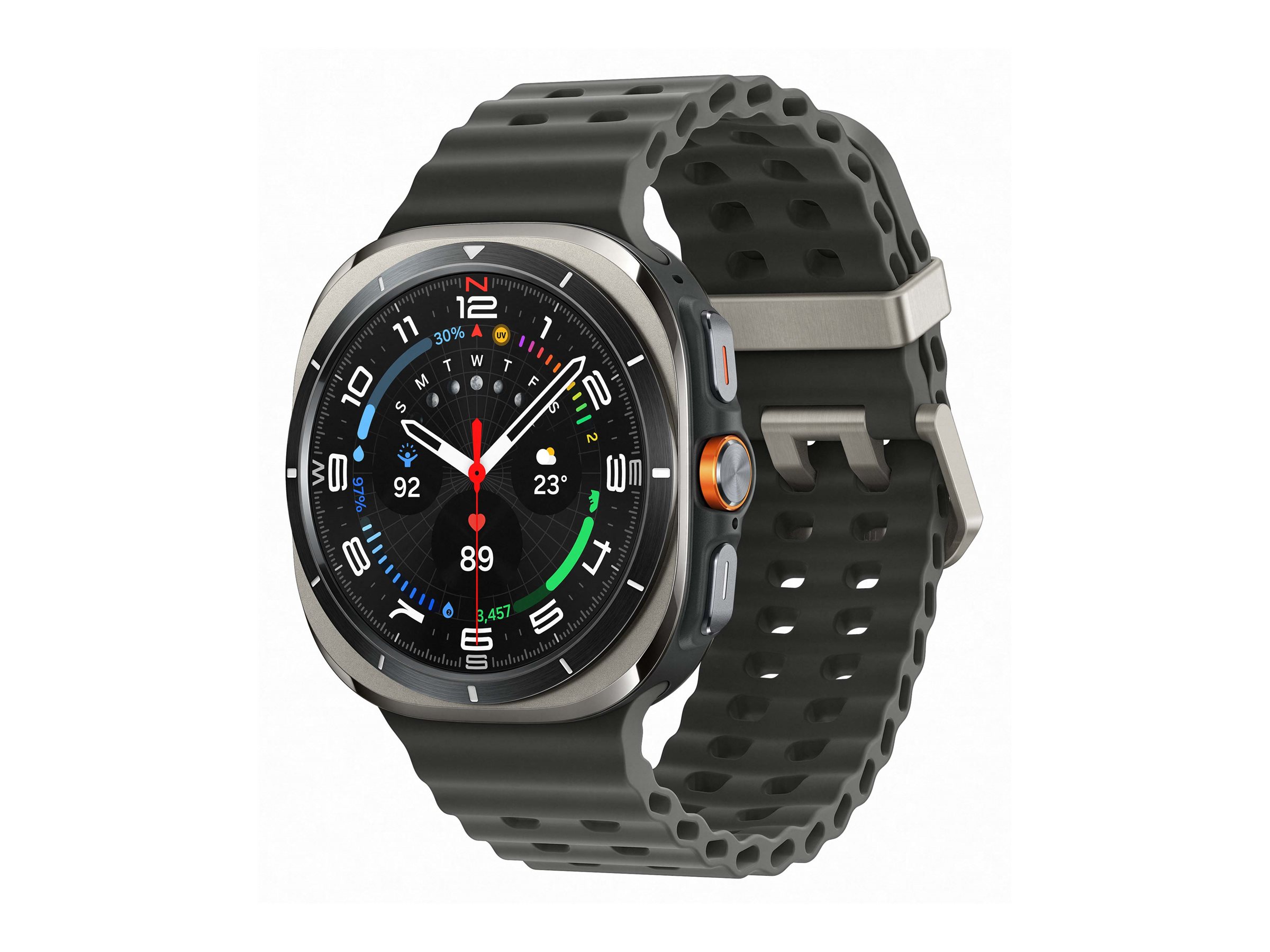 Samsung Galaxy Watch Ultra, Titanium Silver, 47 mm, Marineband