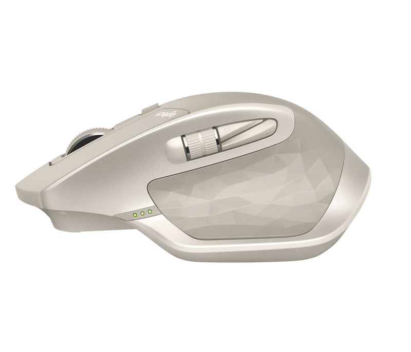 Logitech MX Master, rechts, Laser, RF Wireless + Bluetooth, 1000 DPI, Grau