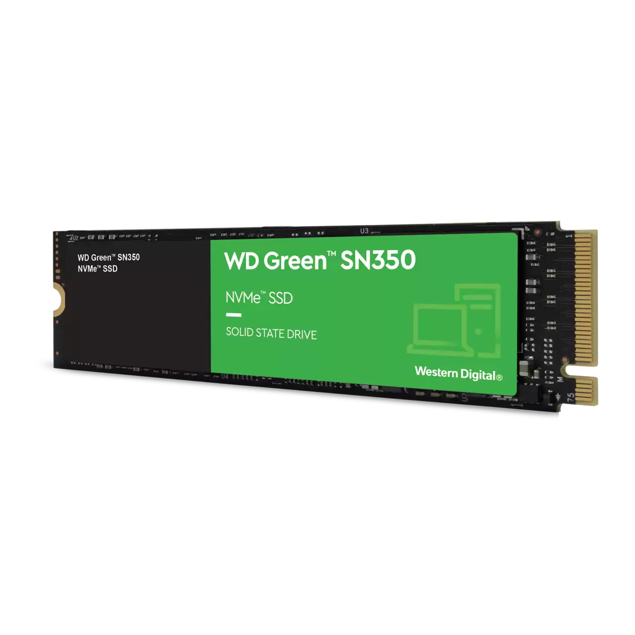 WD Green SN350 NVMe SSD WDS240G2G0C - SSD - 240 GB - intern - M.2 2280 - PCIe 3.0 x4 (NVMe)