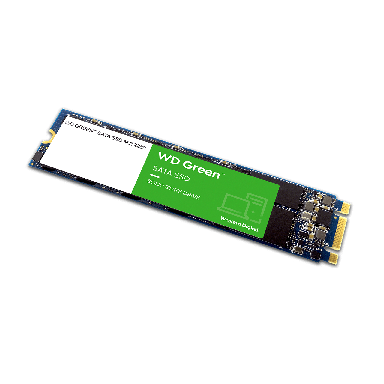 Western Digital WD Green SATA SSD 240GB, M.2 2280 / B-M-Key / SATA 6Gb/s