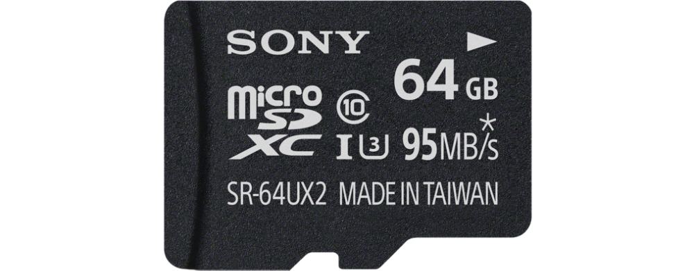 Sony SR64UXA - Flash-Speicherkarte (microSDXC-an-SD-Adapter
