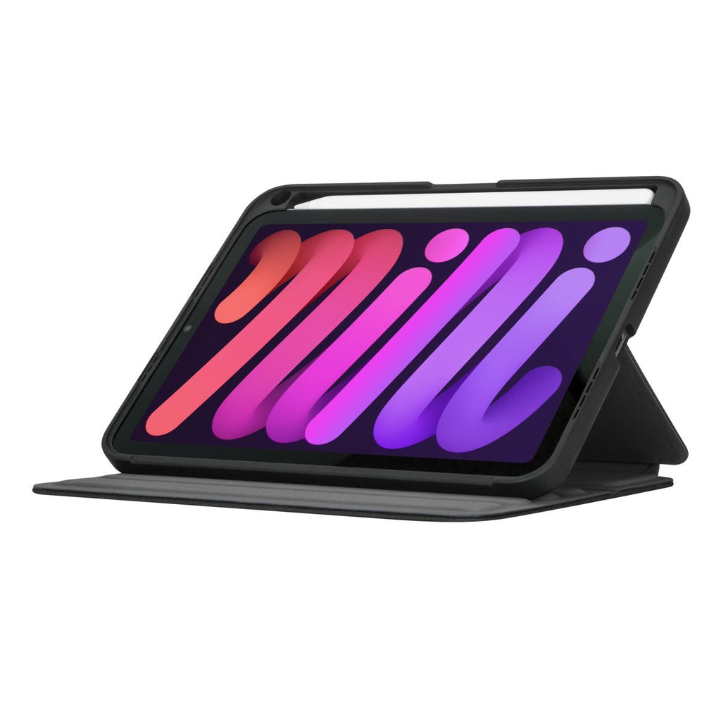 Targus Click-In - Flip-Hülle für Tablet - Schwarz - für Apple iPad mini (6. Generation)