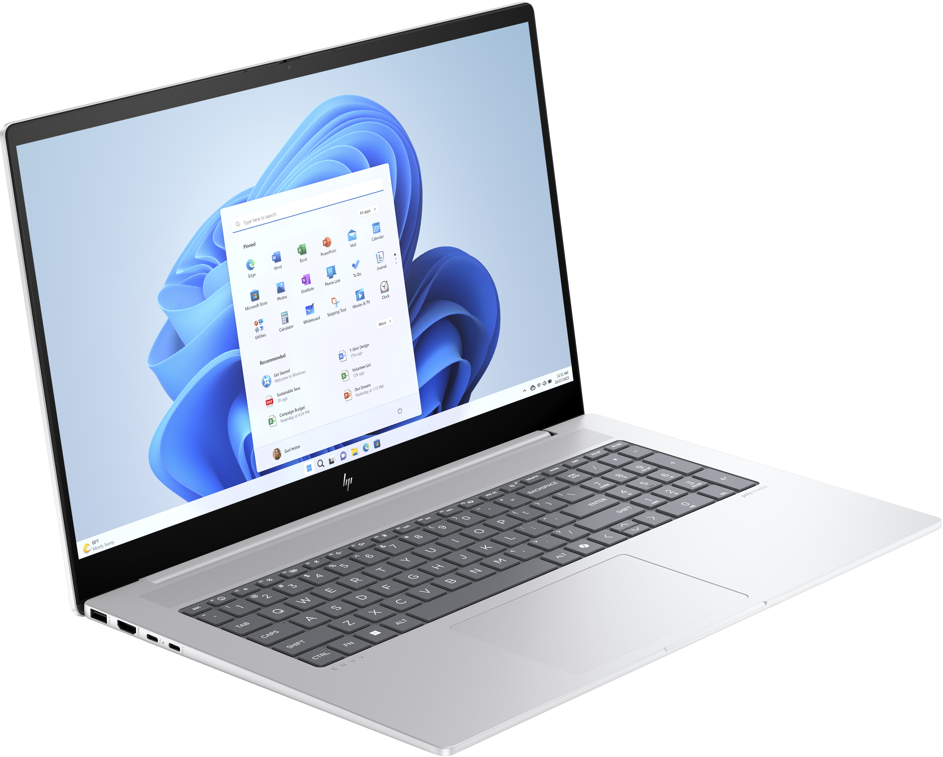 HP ENVY Laptop 17-da0178ng - Intel Core Ultra 7 155U / 1.7 GHz - Win 11 Pro - GF RTX 3050 - 32 GB RA
