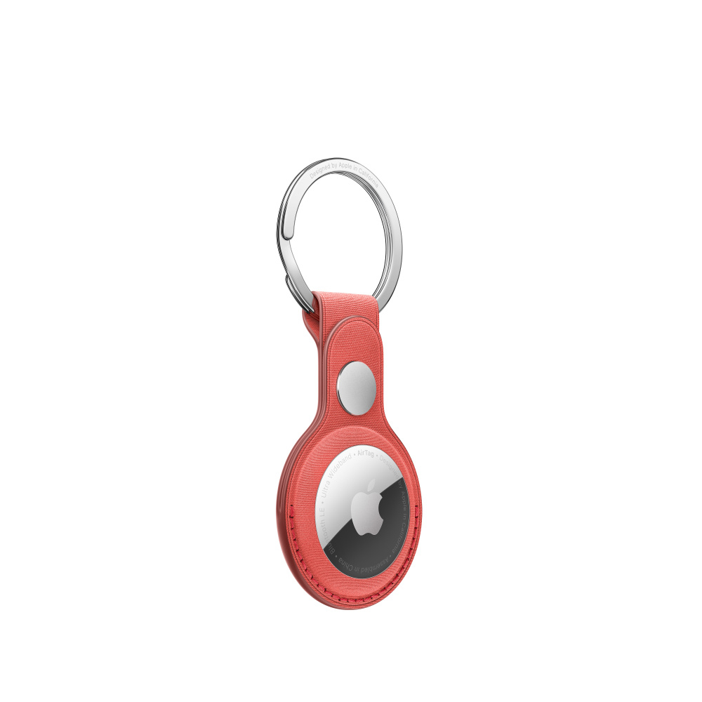 Apple Tasche für Airtag - Microtwill, stainless