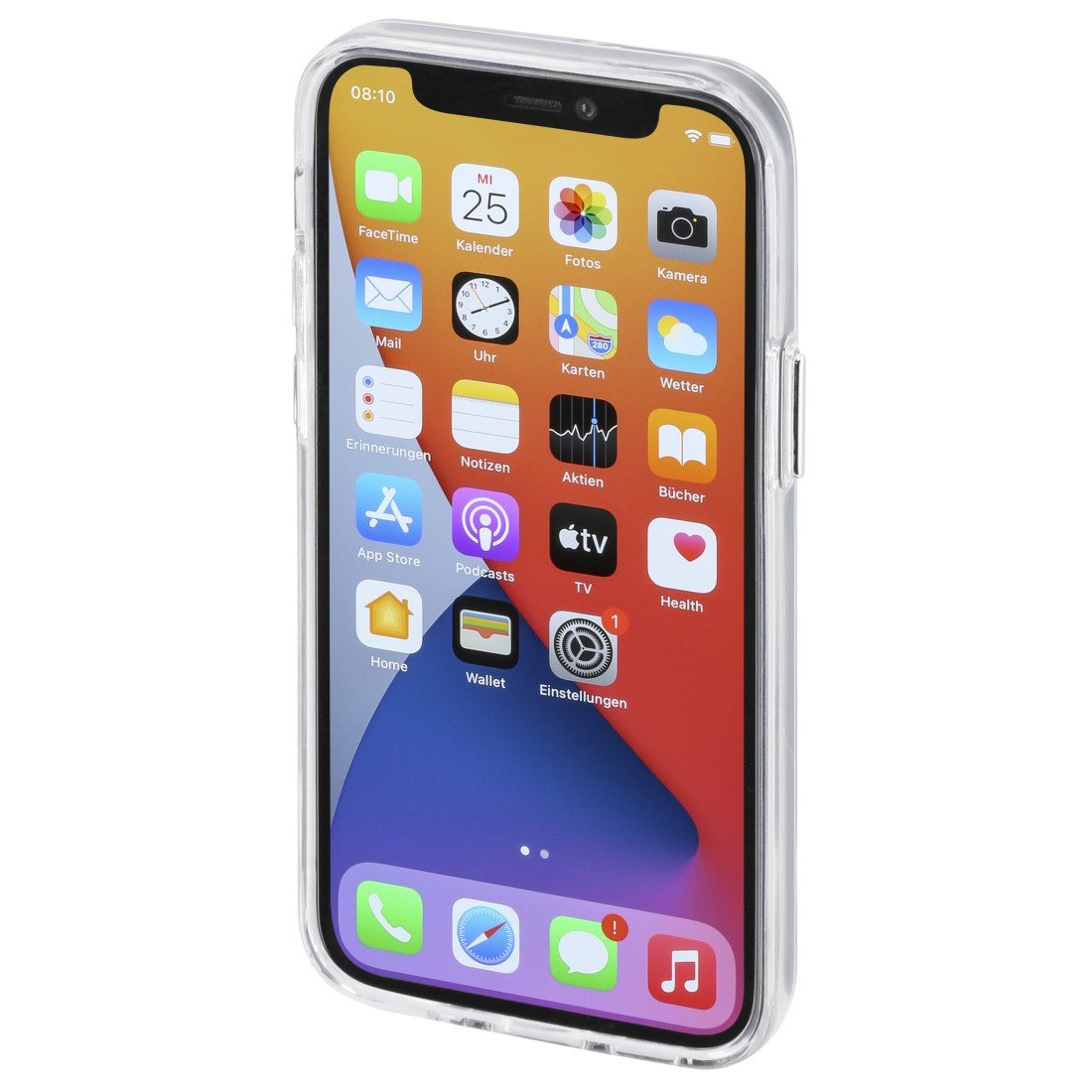 Hama MagCase Safety, Cover, Apple, iPhone 12 mini, 13,7 cm (5.4 Zoll), Transparent