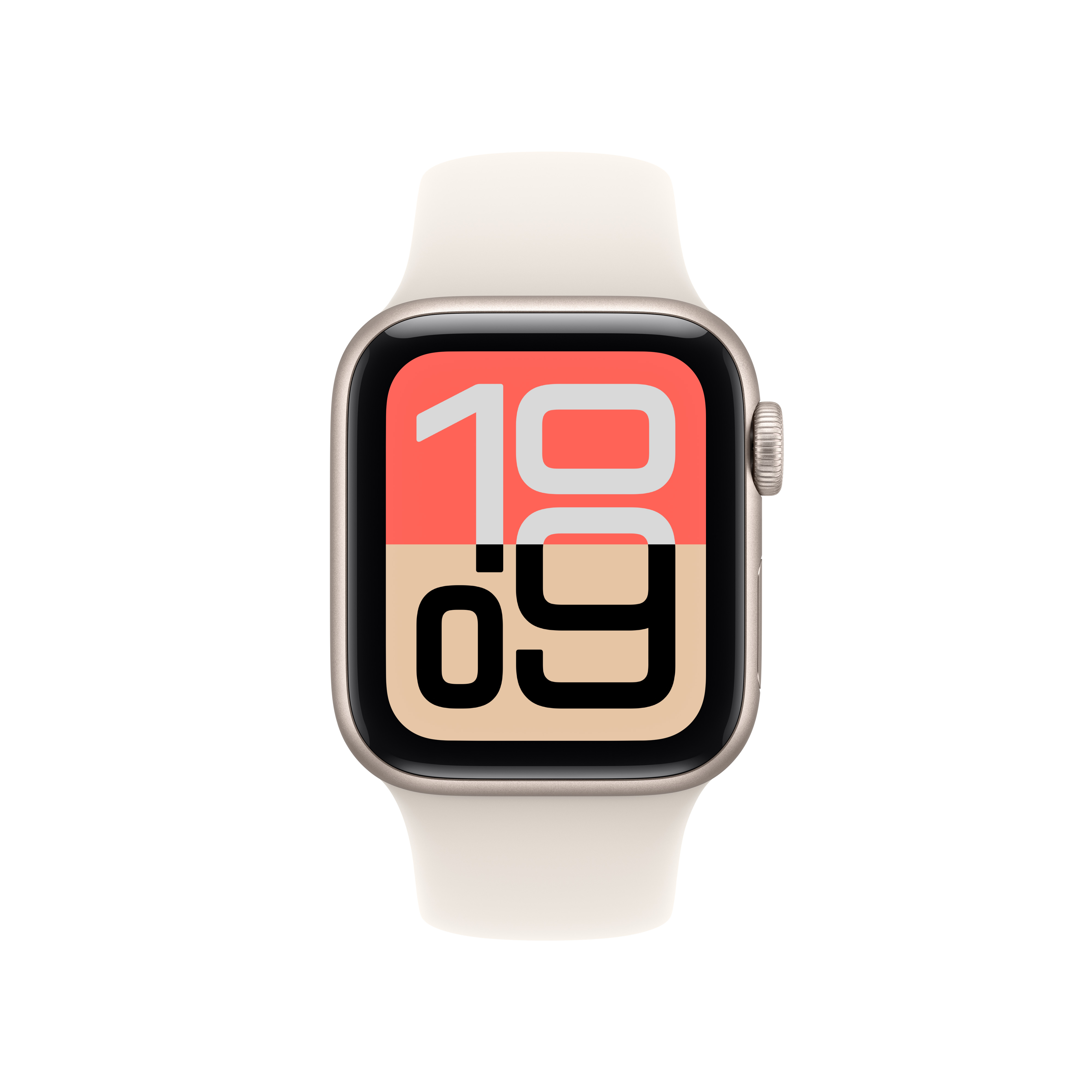 Apple Watch SE 3 (GPS + Cellular) 40mm polarstern mit Sportarmband M/L polarstern