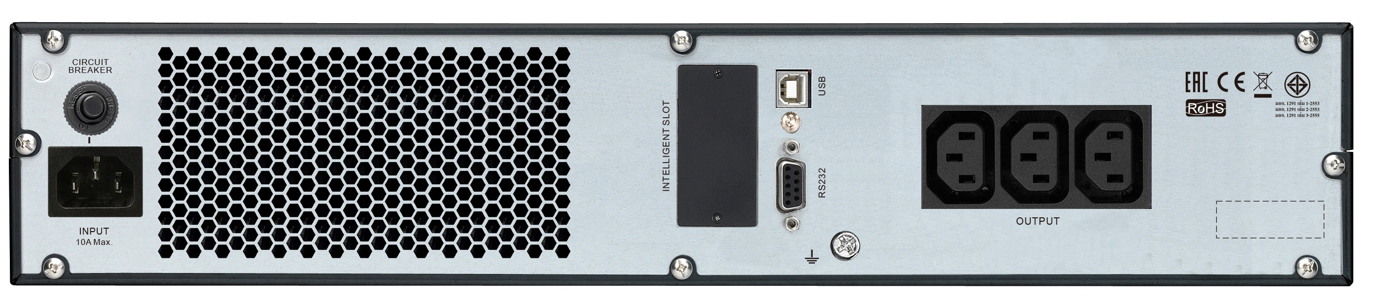 APC Easy UPS SRV SRV1KRIRK - USV (Rack - einbaufähig) - Wechselstrom 220/230/240 V - 800 Watt - 1000
