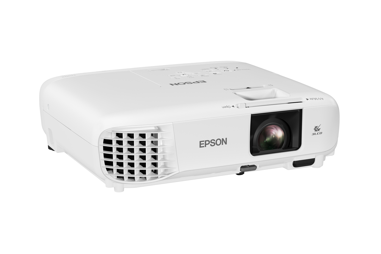 Epson EB-W49 - 3-LCD-Projektor - tragbar - 3800 lm (weiß)