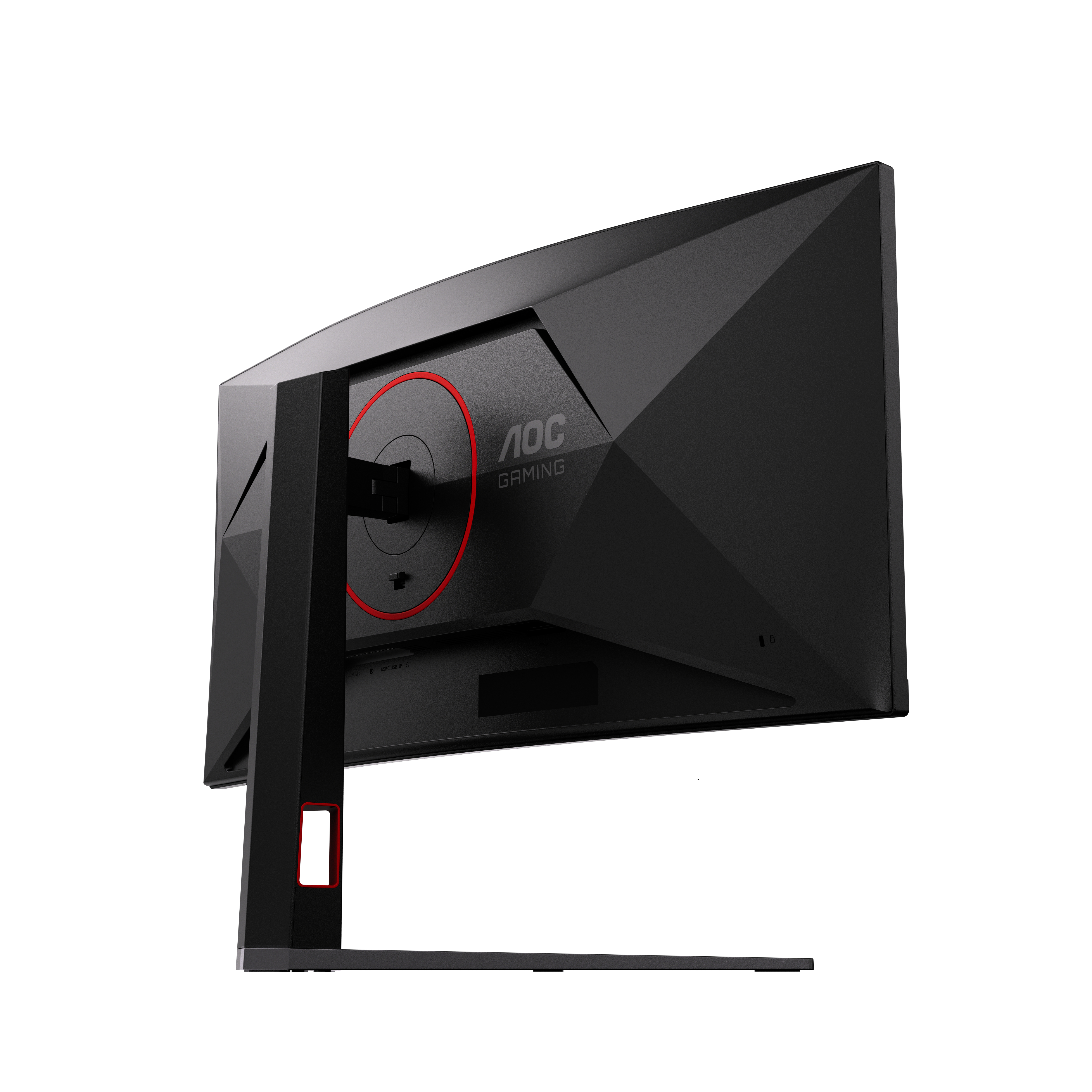 AOC G4 CU34G4CA, 86,4 cm (34"), 3440 x 1440 Pixel, Wide Quad HD, 1 ms, Schwarz, Rot