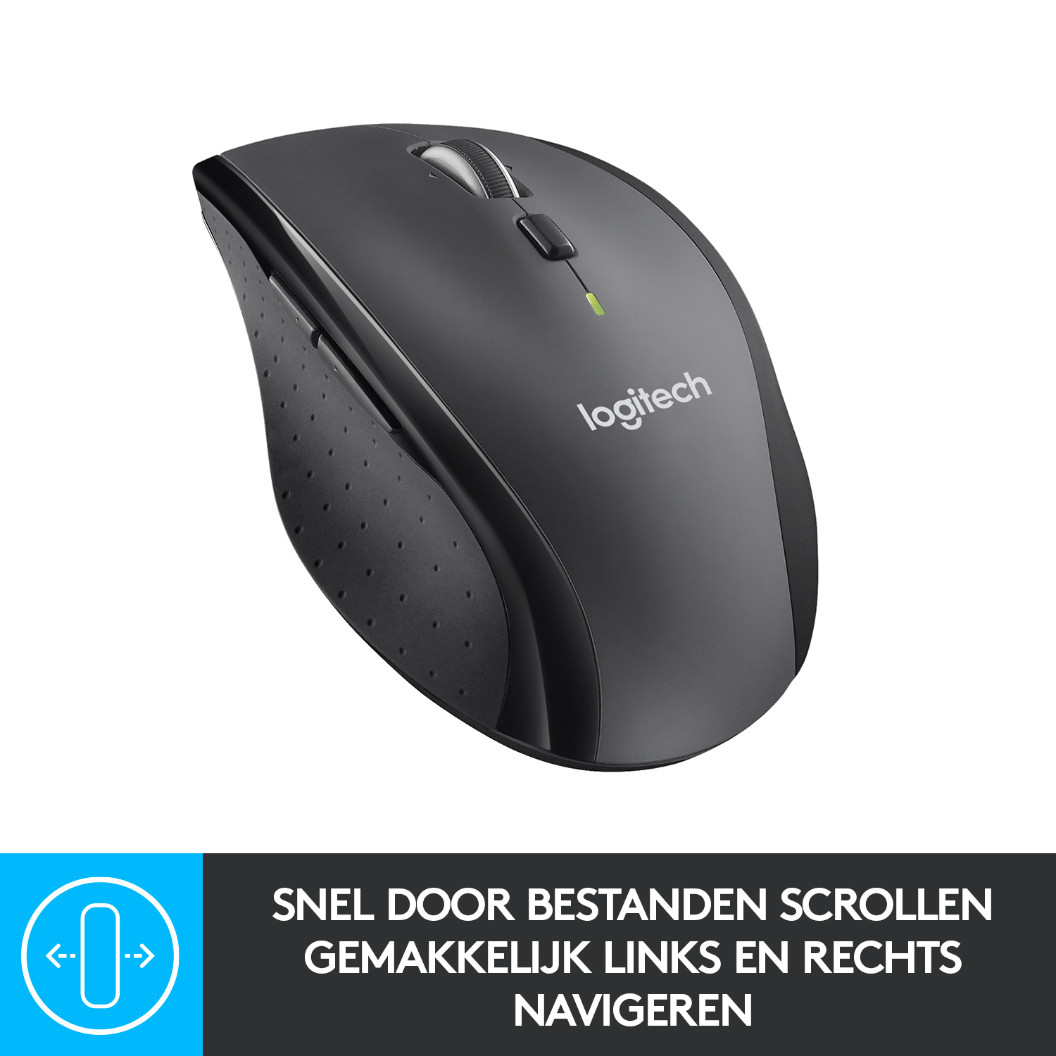 Logitech Marathon M705 kabellose Maus schwarz - Maus - 1.000 dpi