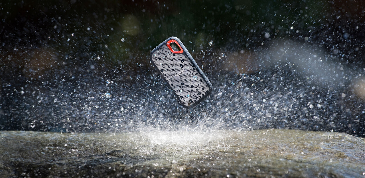 SanDisk Extreme Portable - SSD - verschlüsselt - 500 GB - extern (tragbar)