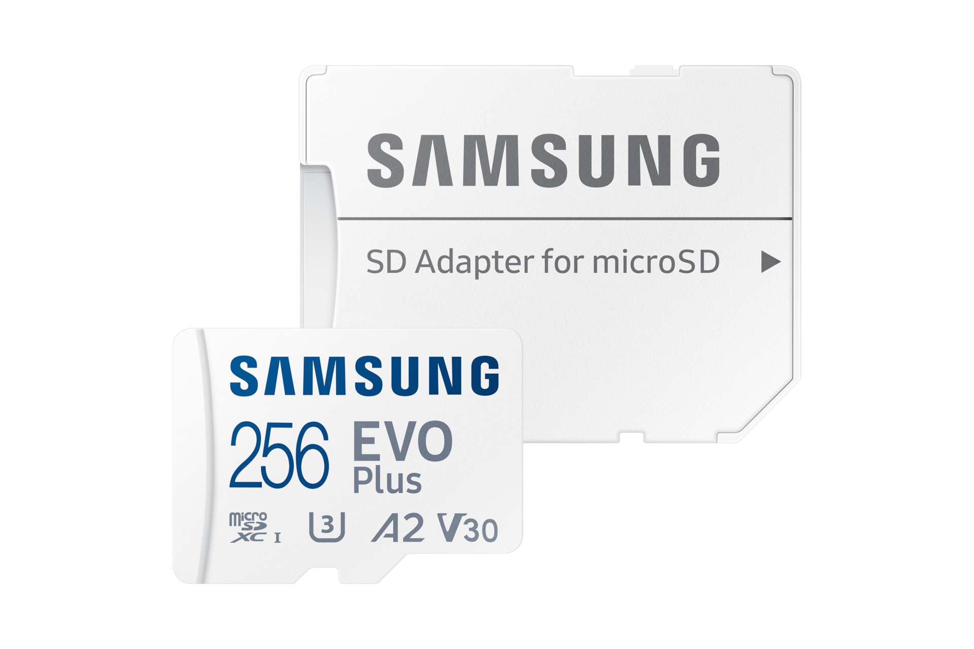 Samsung EVO Plus MB-MC256S - Flash-Speicherkarte (microSDXC-an-SD-Adapter inbegriffen)