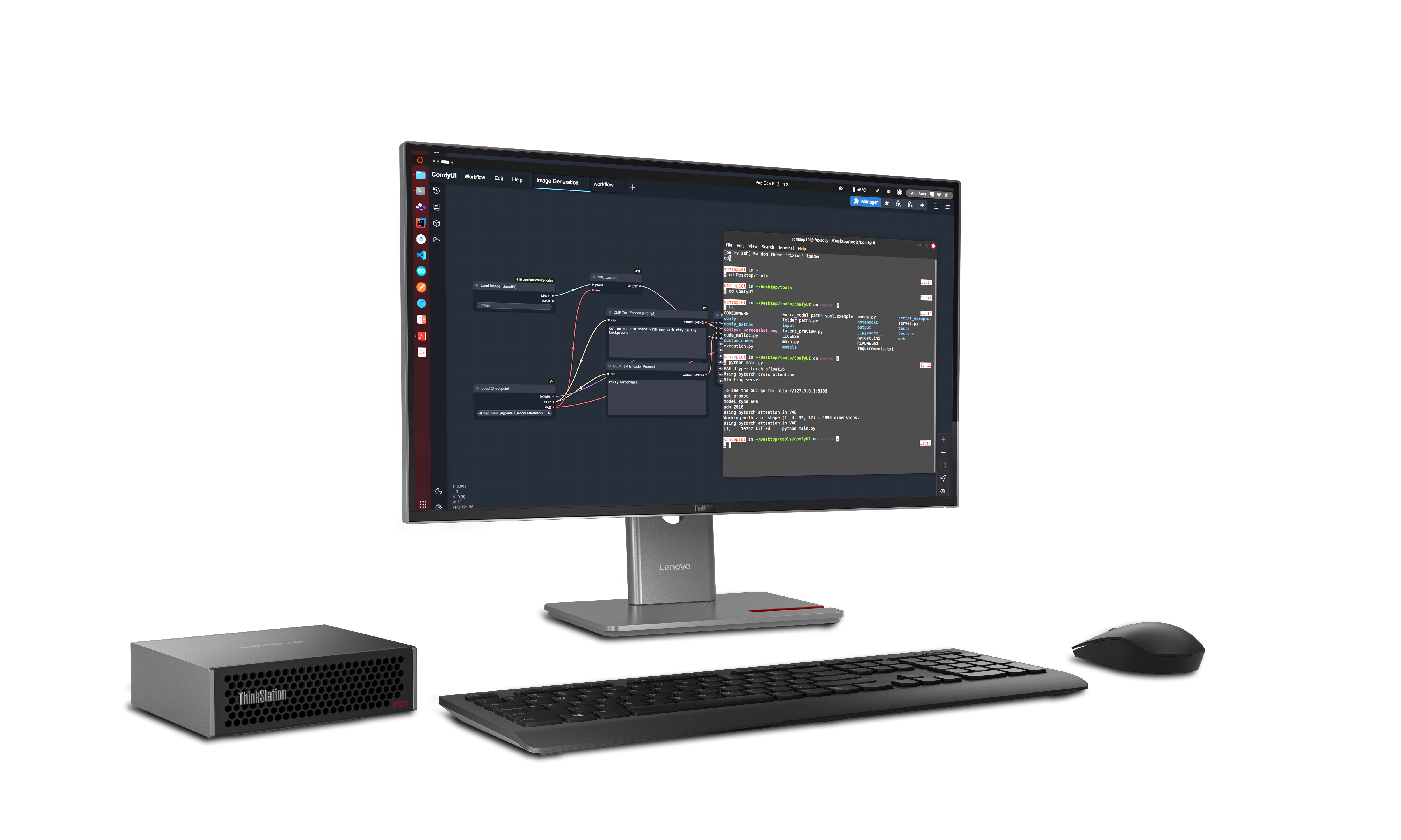 Lenovo ThinkStation PGX 30KL - MT - 1 x GB10 Grace Blackwell Superchip