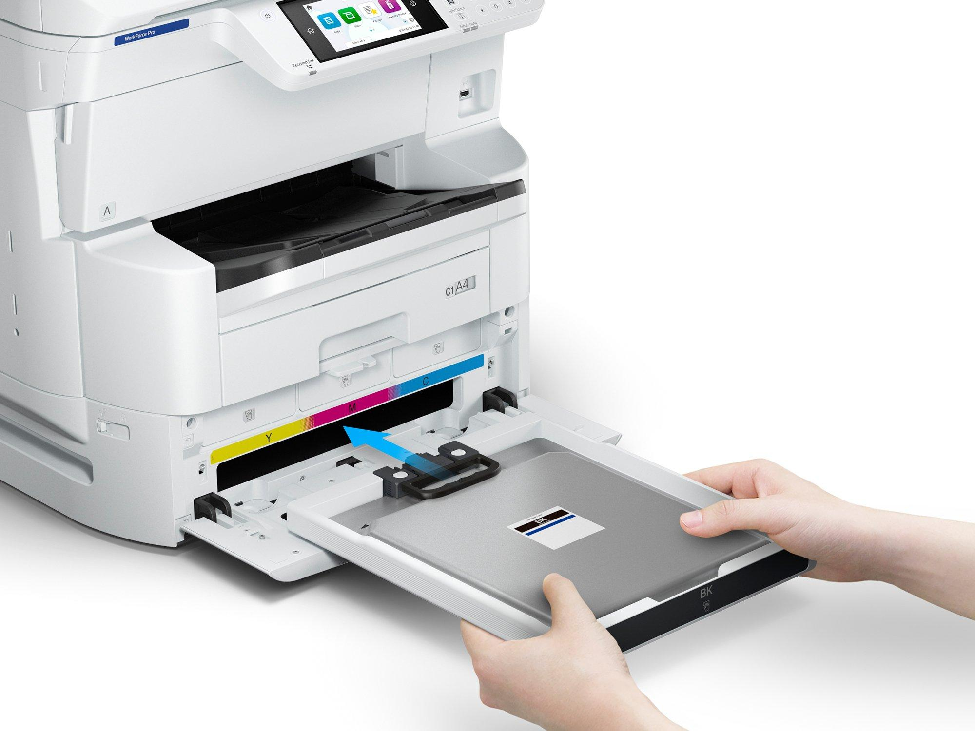 Epson WorkForce Pro EM-C8100RDWF - Multifunktionsdrucker - Farbe - Tintenstrahl - A3 (Medien)