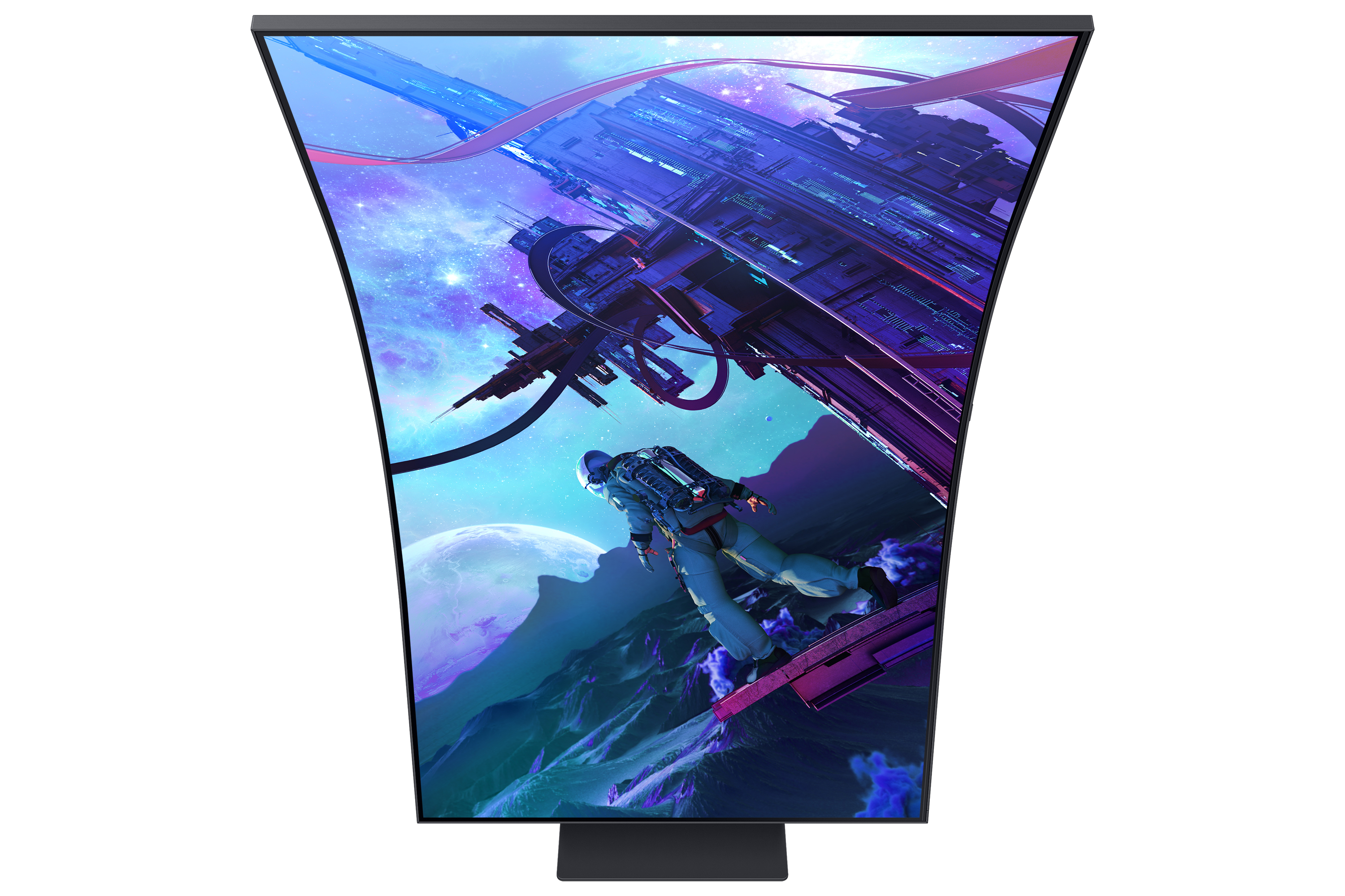 Samsung Odyssey Ark S55CG970NU - G97NC Series - QLED-Monitor - Smart - Gaming - gebogen - 138 cm (55