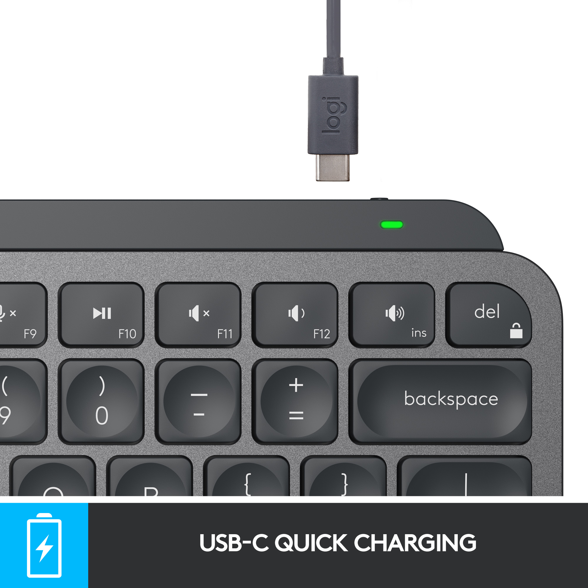 Logitech MX Keys Mini - Tastatur - hinterleuchtet