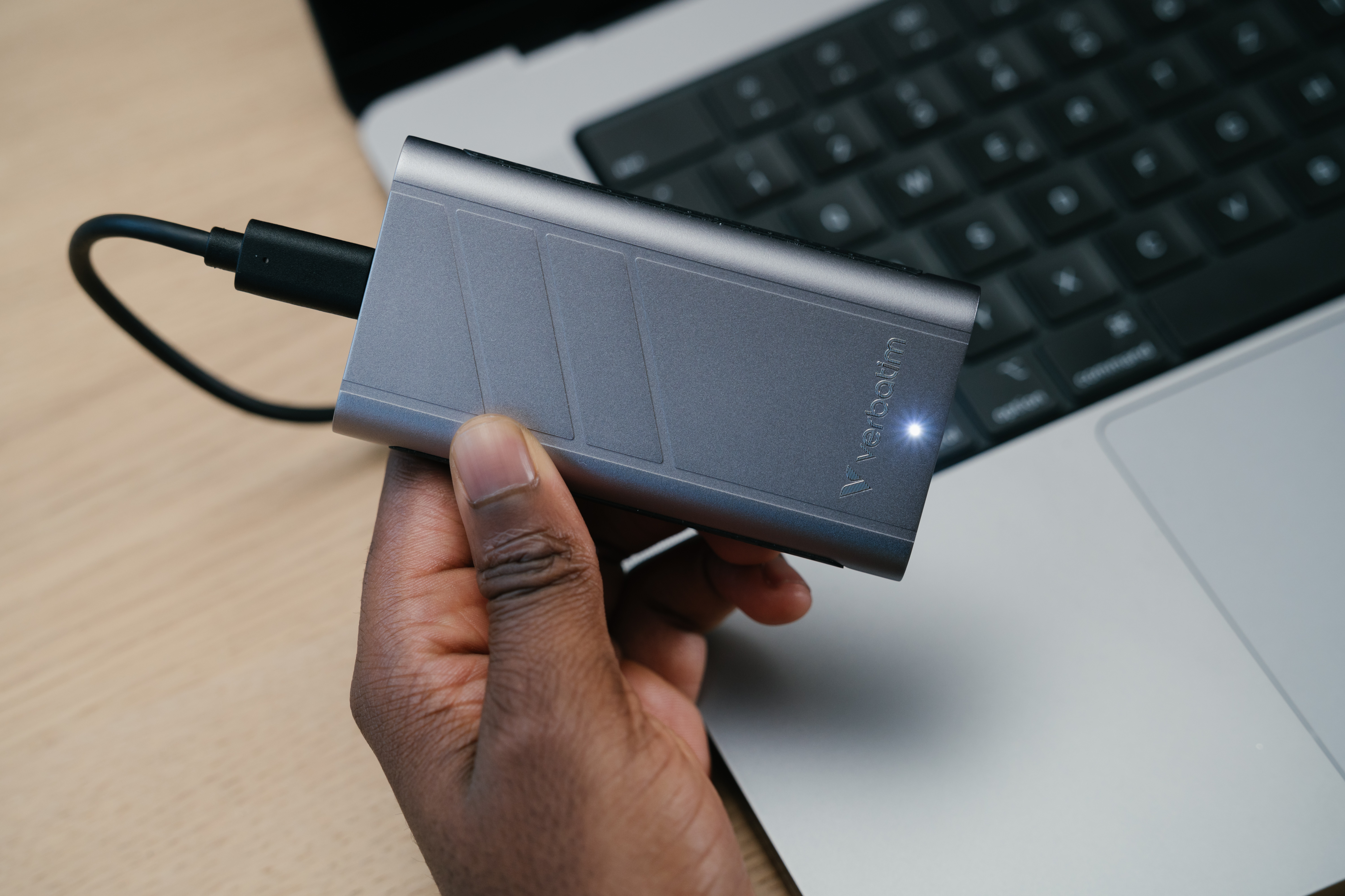 Verbatim TurboMetal - SSD - 1 TB - extern (tragbar)