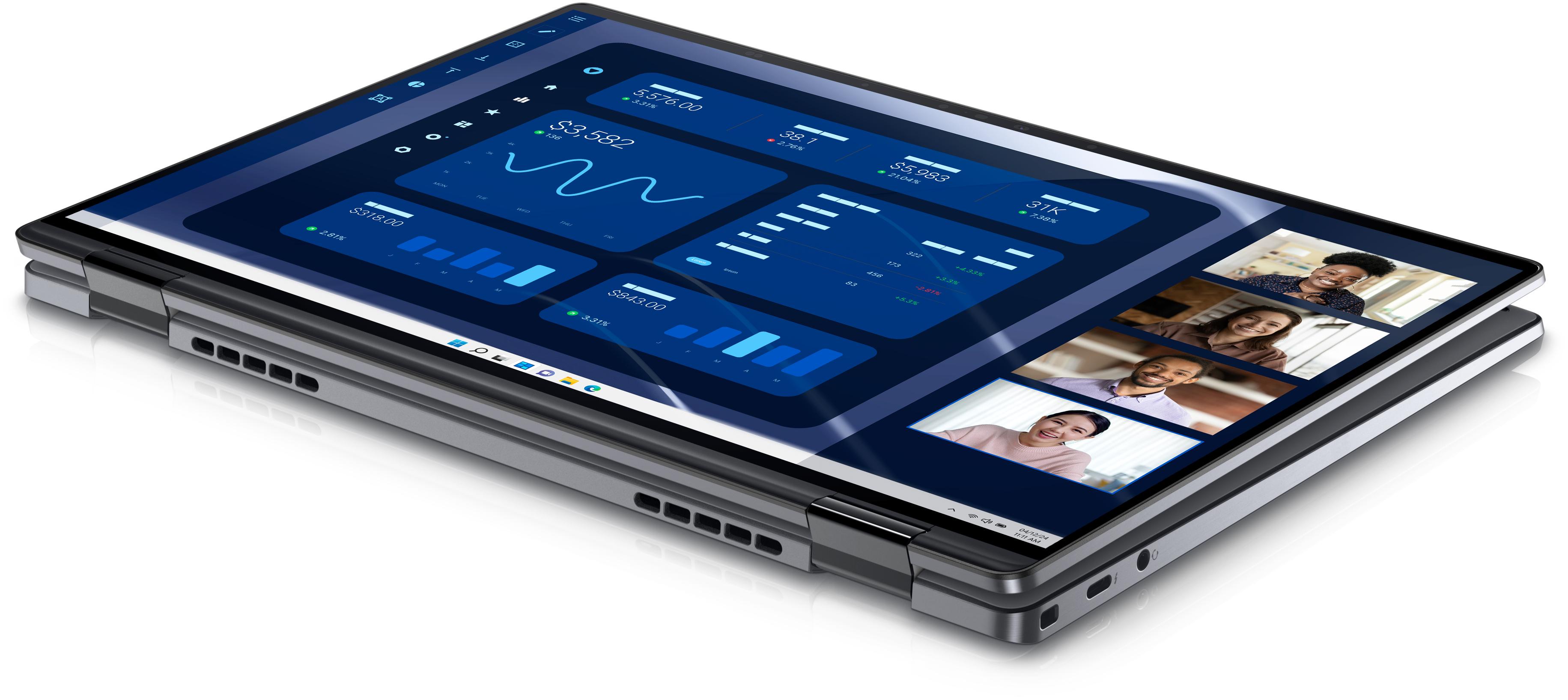 Dell Latitude 9450 2-in-1, 14" WQXGA, Ultra 7 165U, 16GB RAM, 512GB SSD, Win11 Pro