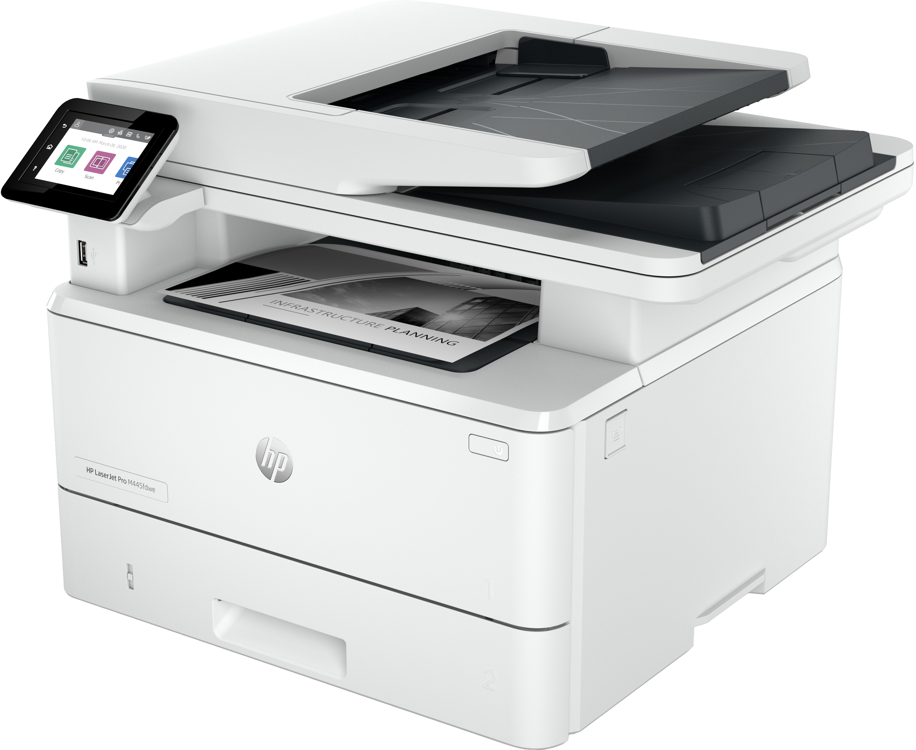 HP LaserJet Pro MFP 4102fdwe - Multifunktionsdrucker - s/w - Laser - Legal (216 x 356 mm)