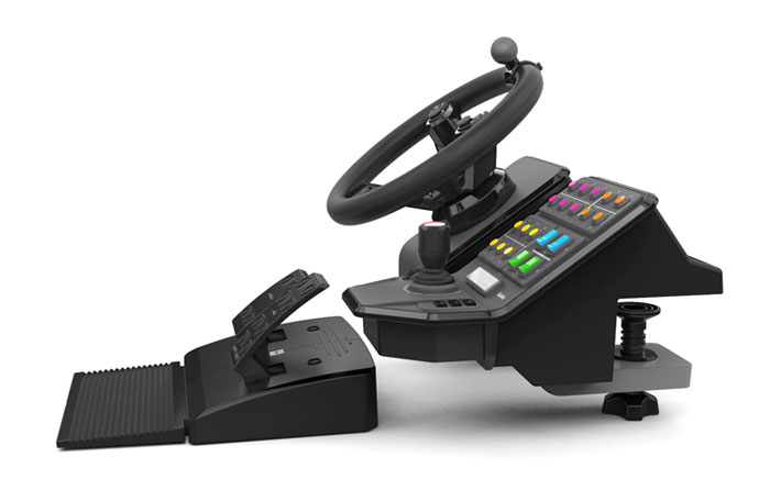 Logitech Heavy Equipment Bundle - Lenkrad- und