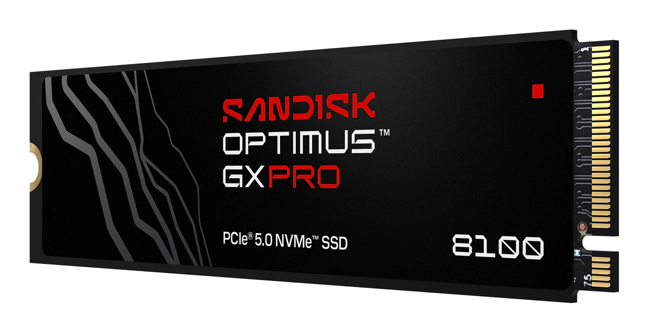 SanDisk Optimus GX PRO 8100 - SSD - verschlüsselt - 4 TB - intern - M.2 2280 S3-M (M.2 2280 S3-M)