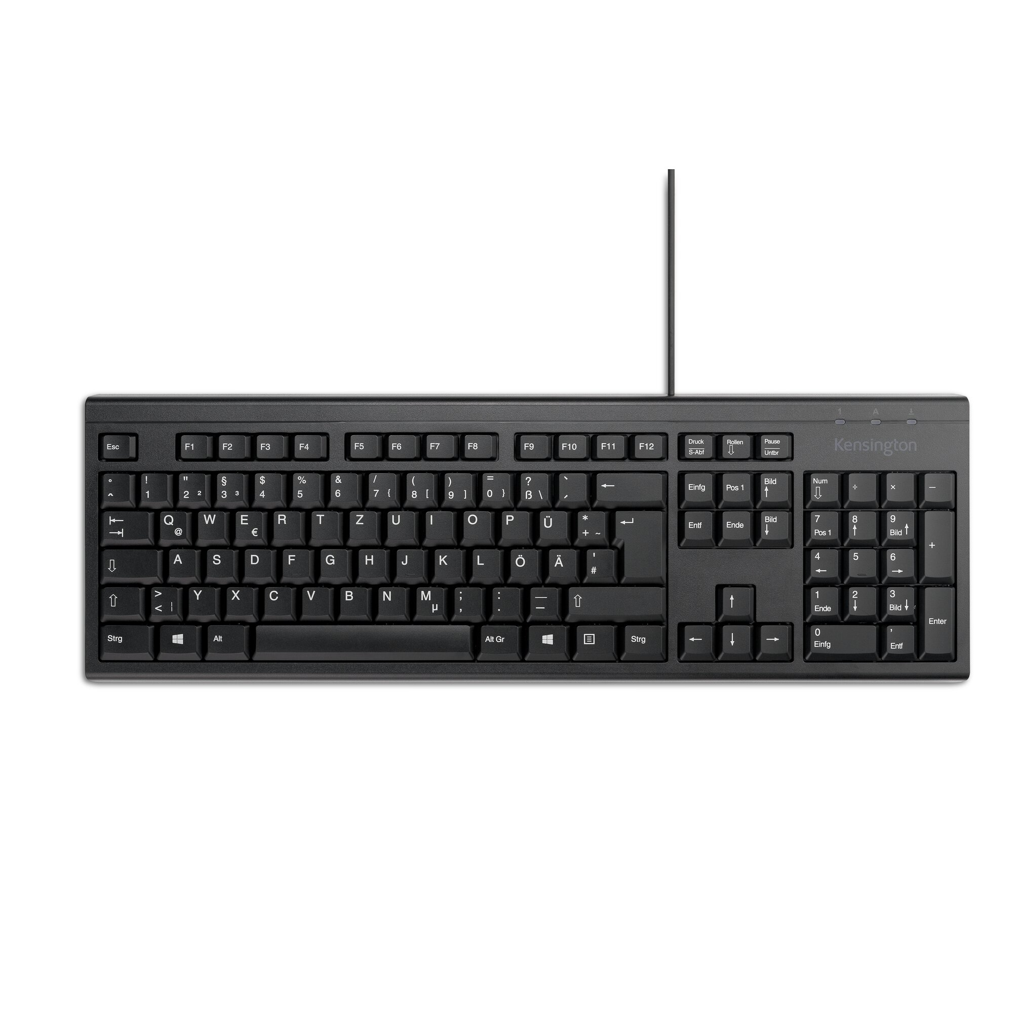 Kensington KB100 EQ - Tastatur - full size - USB